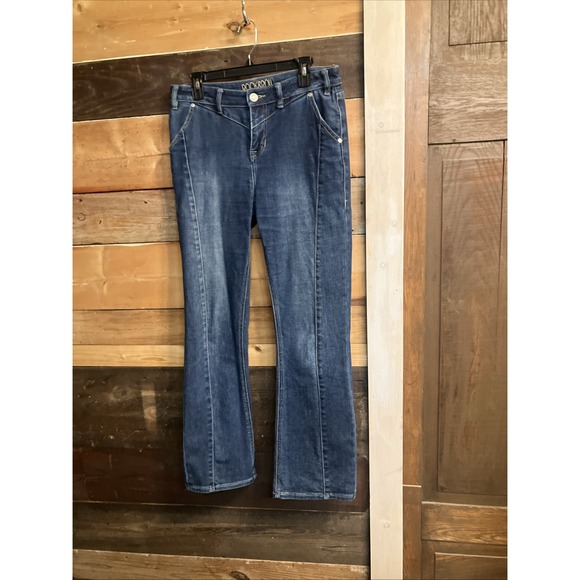 Rock n Roll Womens Jeans Riding Size 30 X 32 Boot Cut Denim Cowgirl - Picture 2 of 11